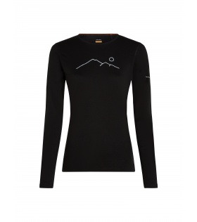 Блуза Icebreaker Women's Merino 200 Oasis LS Crewe Rainer Ridge