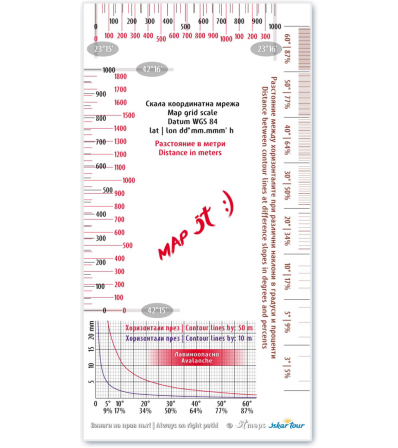 Туристическа карта Славянка