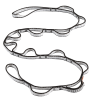 Лента Black Diamond 12MM Dynex Daisy Chain 115CM Summer 2023