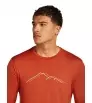 Тениска Icebreaker Merino 150 Tech Lite LS T-Shirt Rainer Ridge M's